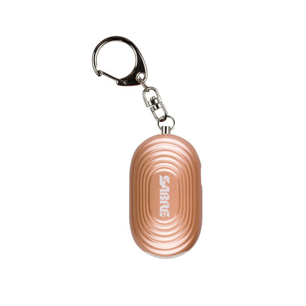 SABRE, Schrillalarm 2-in-1 Personal Alarm mit LED Licht & Karabinerhaken, bronze