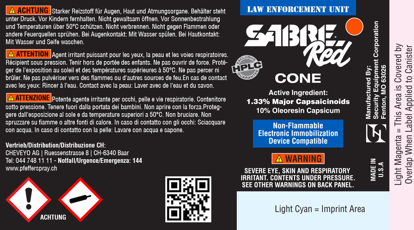 Pfefferspray MK-4 CONE STREAM, Sprühkegel, 132ml